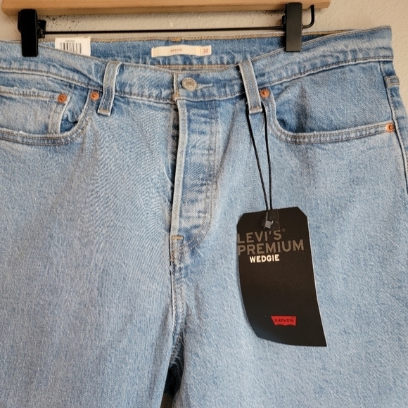 Levi's Premium Wedgie in Tango Talks size 32 NWT - Picture 4 of 7